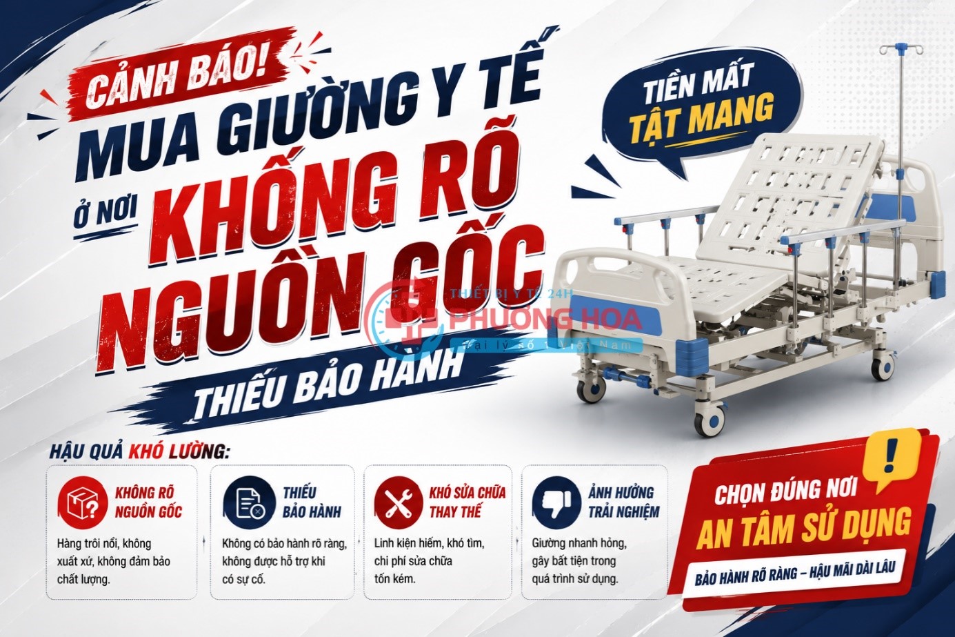 Mua giường y tế